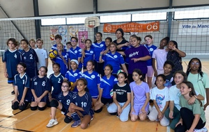 Volley-Ball: Tournoi 2x2 Benjamins au collège les mimosas