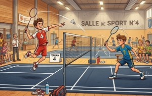 Badminton: Compétition district benjamins / Formation Jeunes arbitres